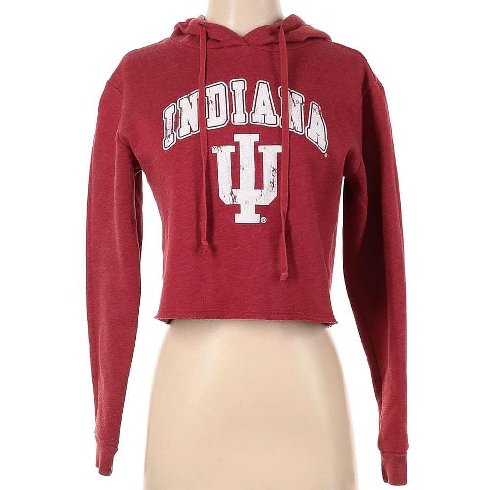 Women's size small Indiana University cropped Hoodie